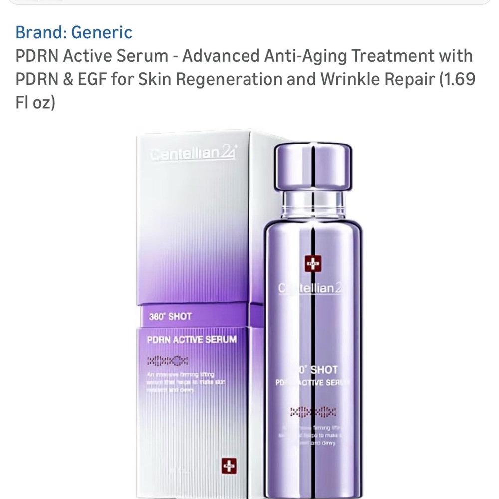 Purple Korean Active Serum - Advanced Anti-Aging Treatment